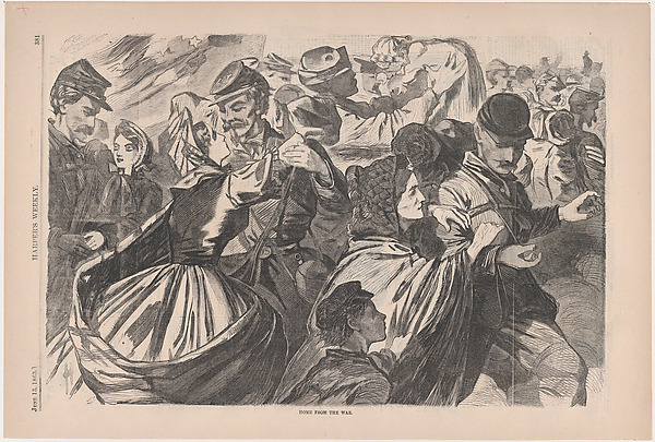 Winslow Homer, Home from the War (from "Harper's Weekly," Vol. VII)