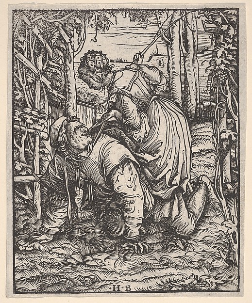 Hans Burgkmair, Aristotle and Phyllis