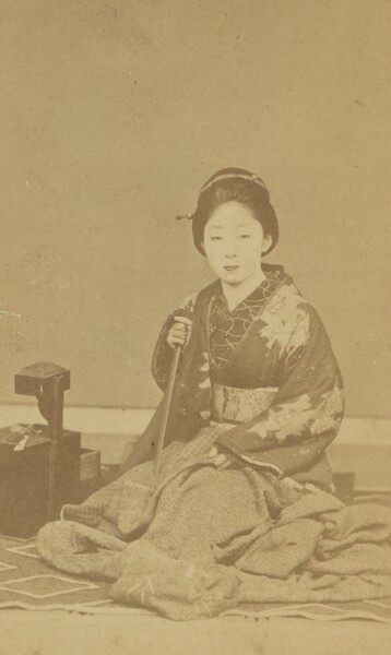 Unknown, [Kneelin Japanese Woman]