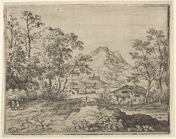 Allart van Everdingen, The Broad River