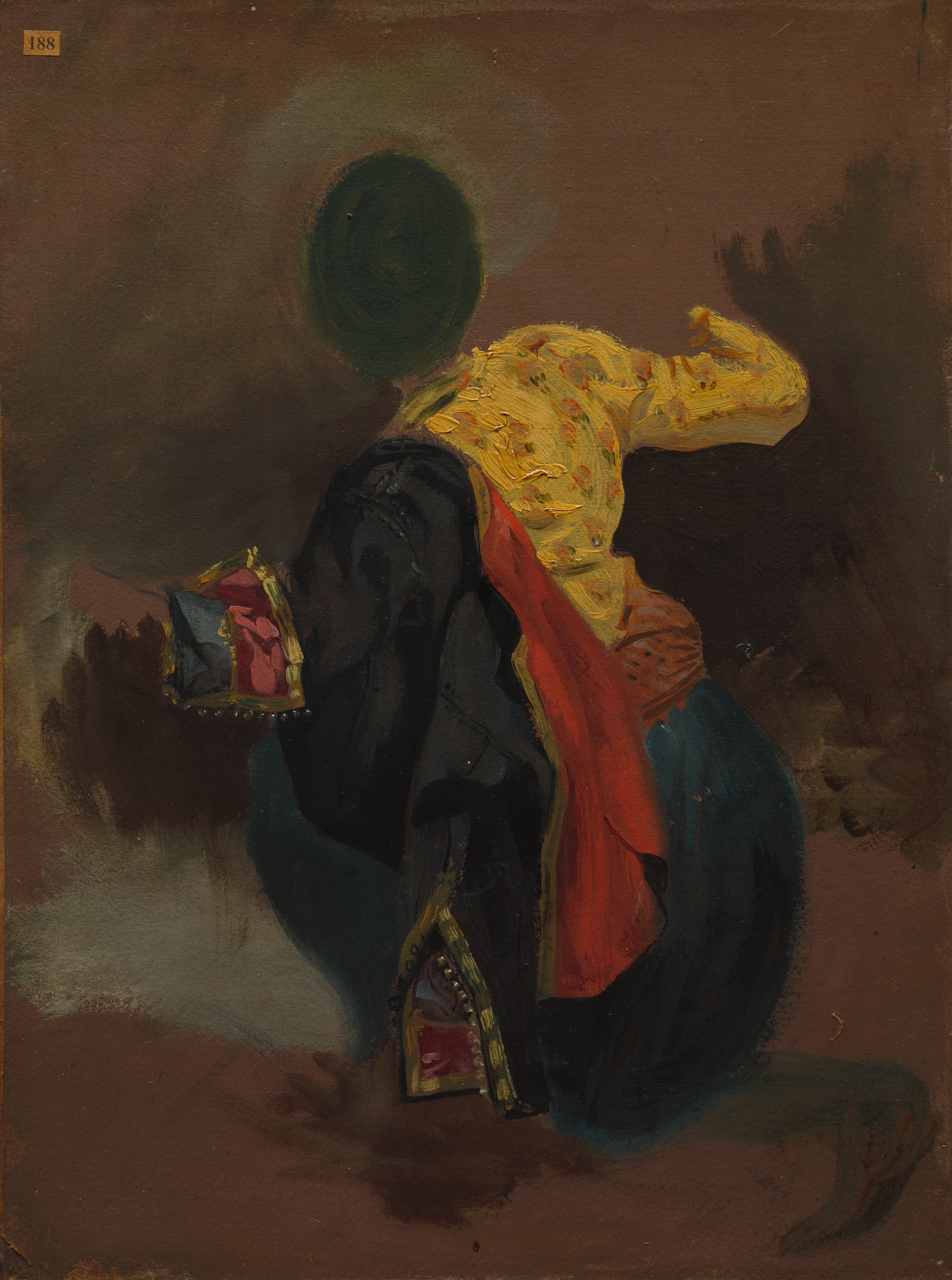 Eugène Delacroix, Figure in Turkish Costume
