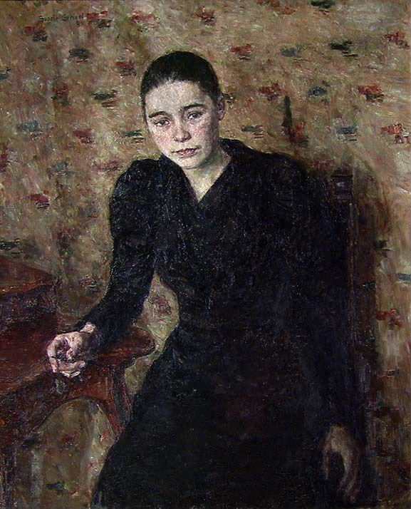 Signe Scheel, Portrait of Tora Scheel, The Artist's Sister