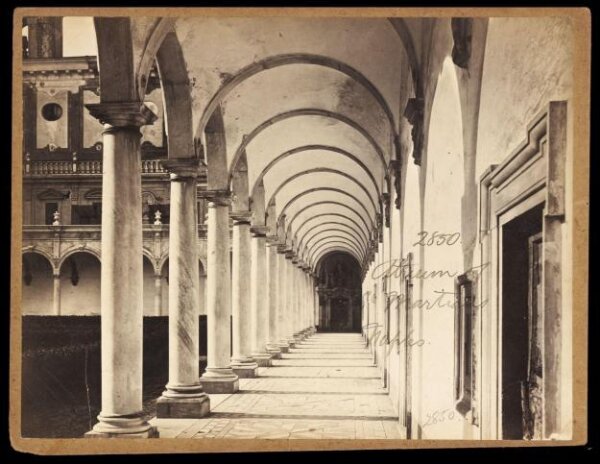 Francis Frith, Atrium of Martians.  Naples