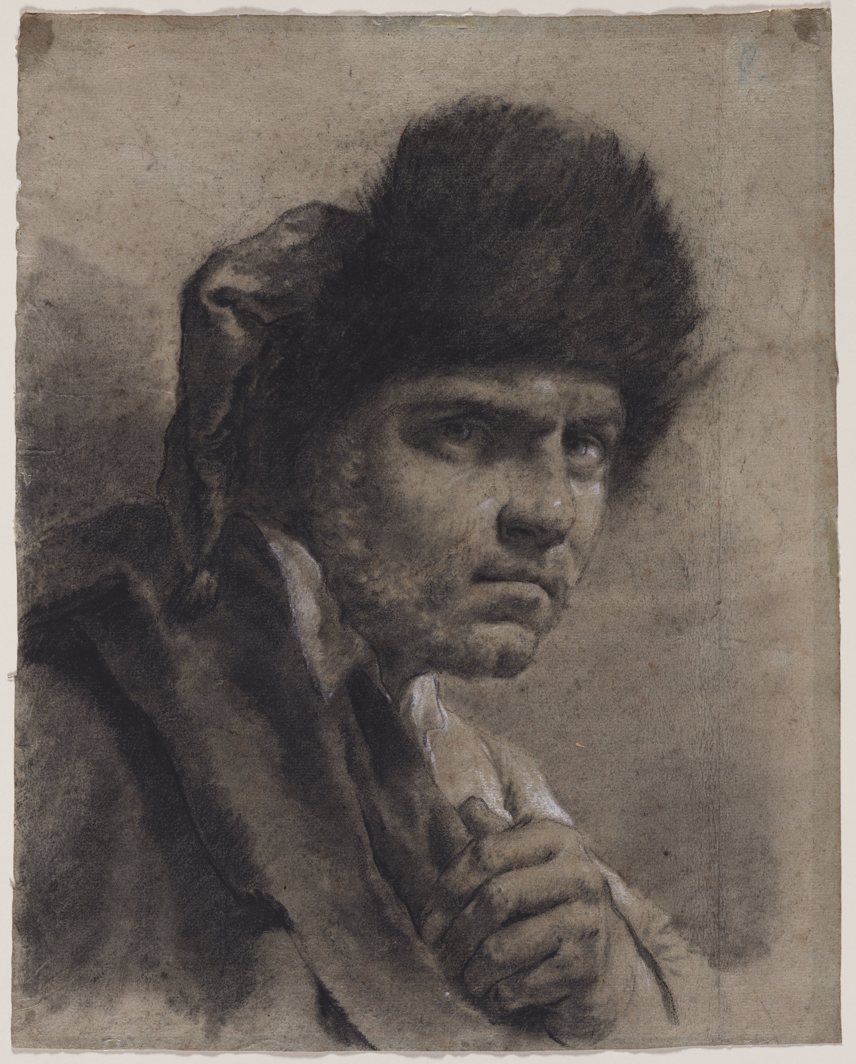 Giovanni Battista Piazzetta, Man with a Fur Cap