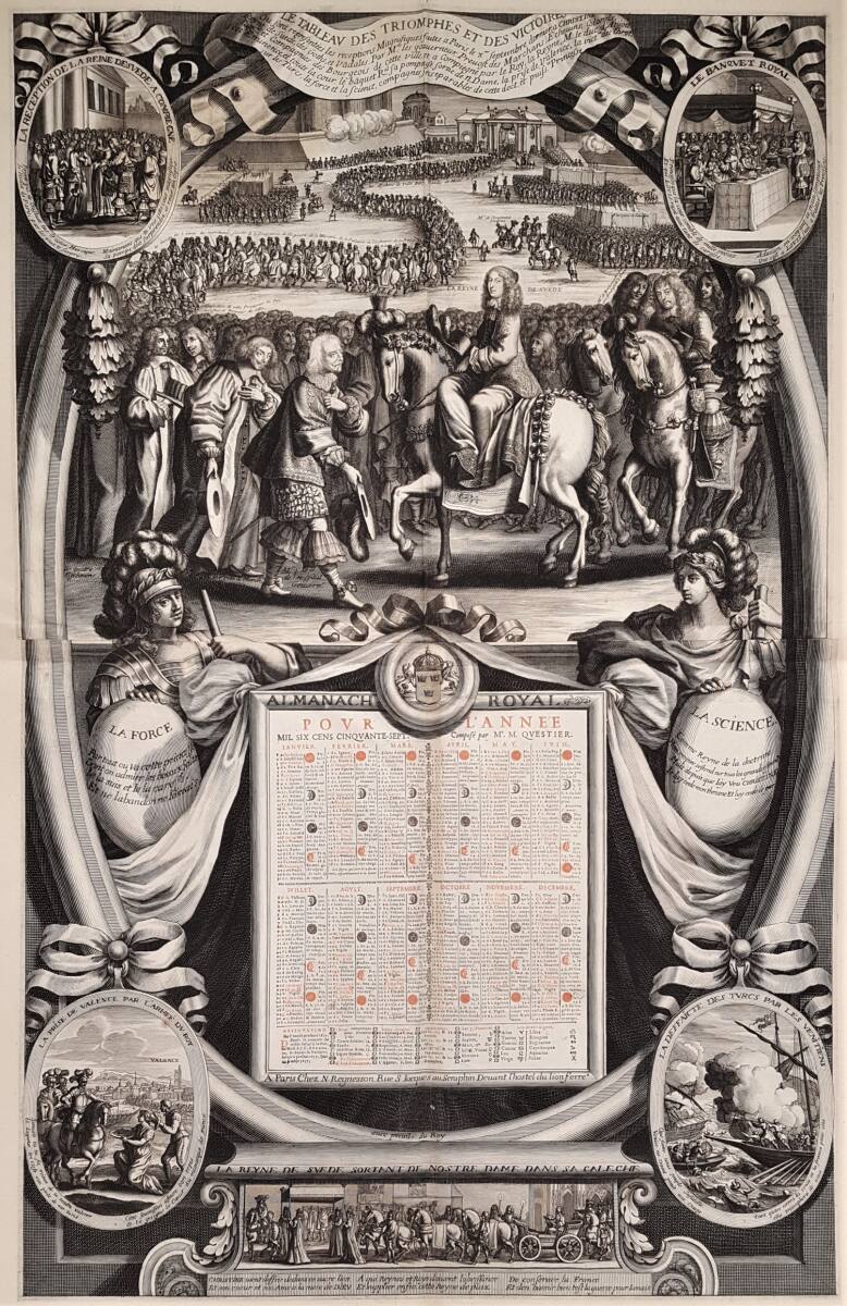 Anonym, Empfang der Königin Christina von Schweden durch die Abgeordneten der Stadt Paris vor dem St. Antonius-Tor am 8. September 1656