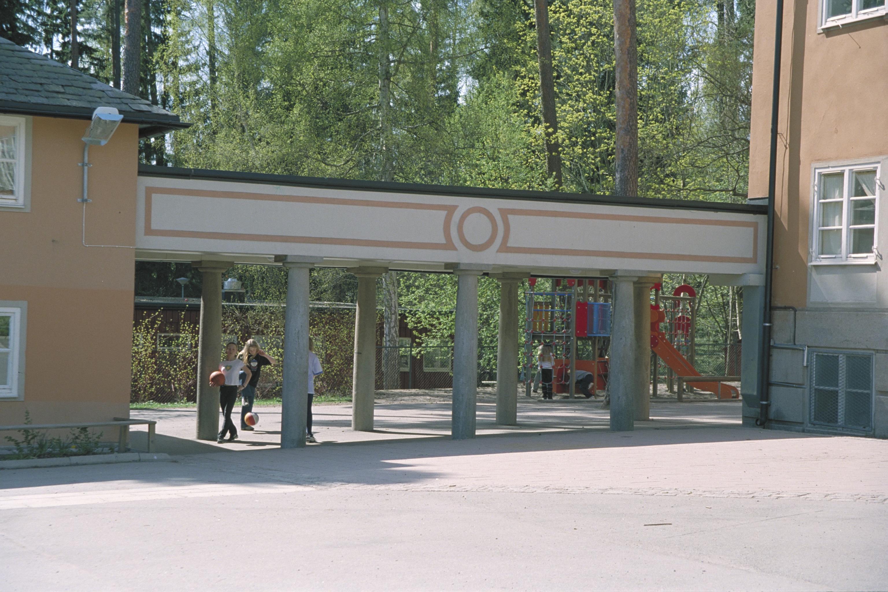 Bengt A Lundberg, Skarpnäcks gamla skola