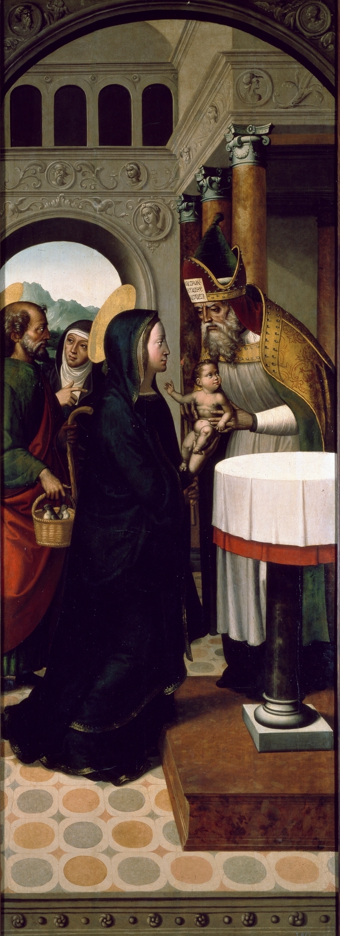 Juan Correa de Vivar, Christ presented in the Temple