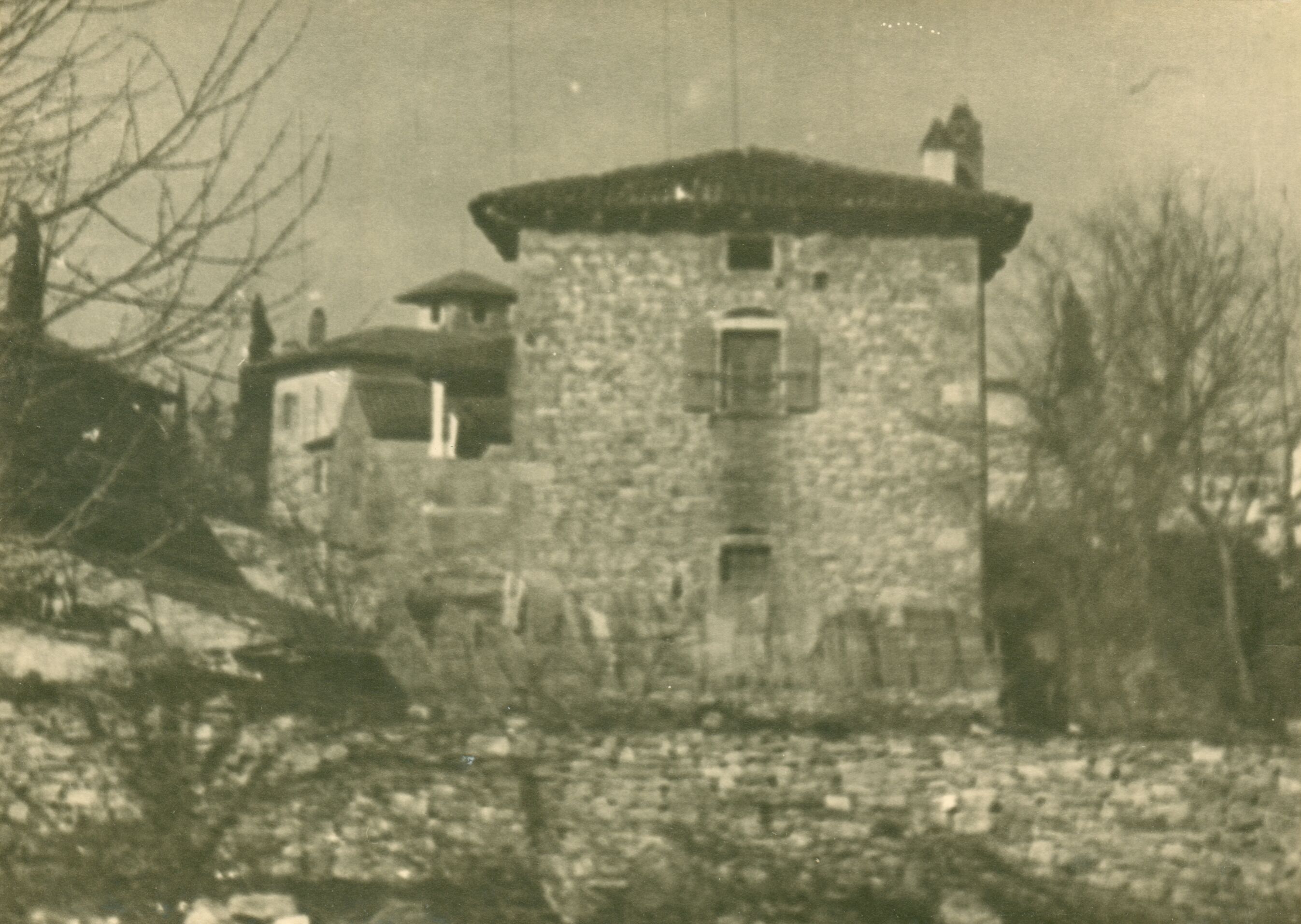 Branko Fučić, Vabriga (Tar-Vabriga), kuća ladanjska porečke obitelji Pesaro, pogled s juga