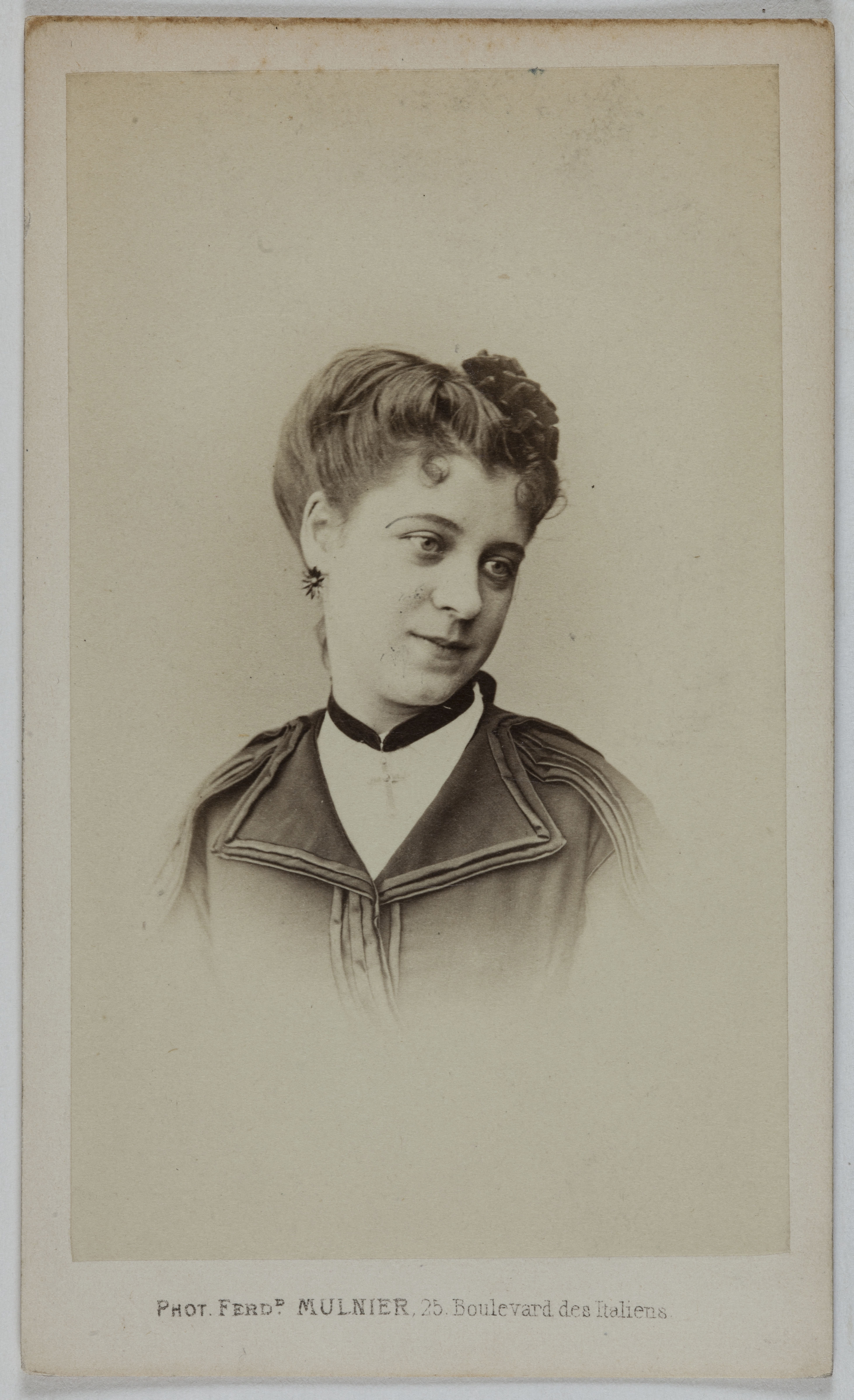 Ferdinand Mulnier, Portrait de Juliette Maria Joséphine Baratand (actrice)