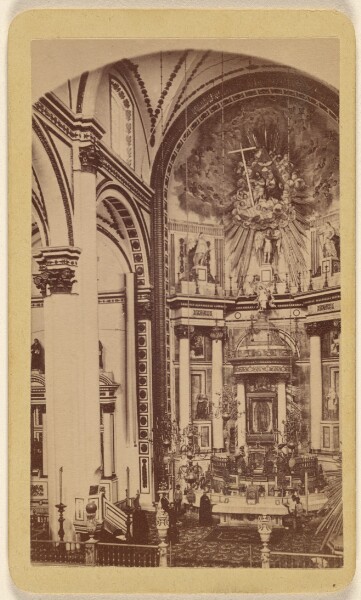 Unknown, [Interior of an unidentified church]