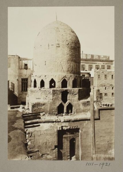 K.A.C. Creswell, Dome of the Mosque of Mamluk Amir Mughaltay al-Jamali, Cairo