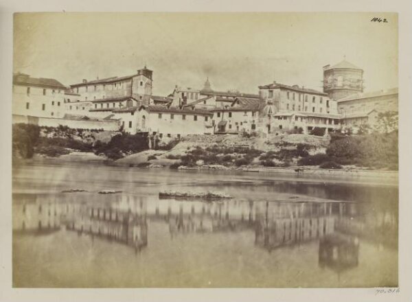 Parker, John Henry, Tiber - Remains of the Pons Triumphalis (?).