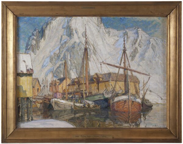 Anna Boberg, Hamnen i Svolvaer, Lofoten