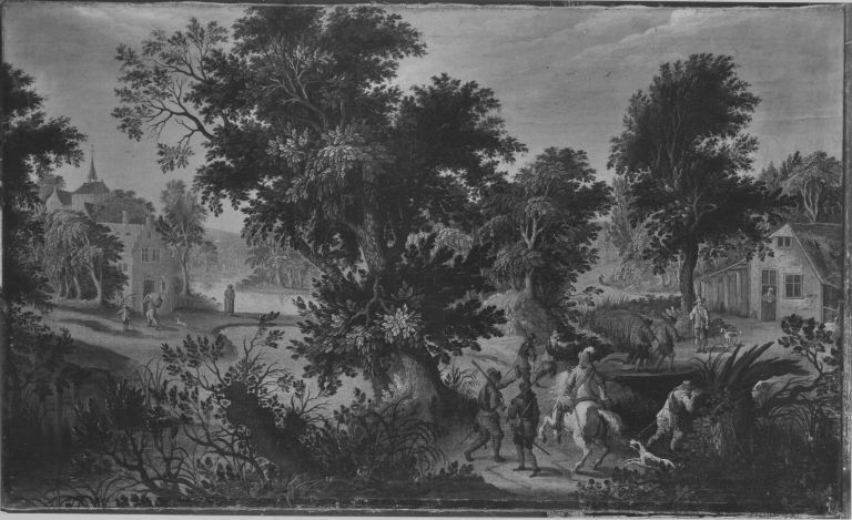 Jan Wijnants, Wooded Landscape