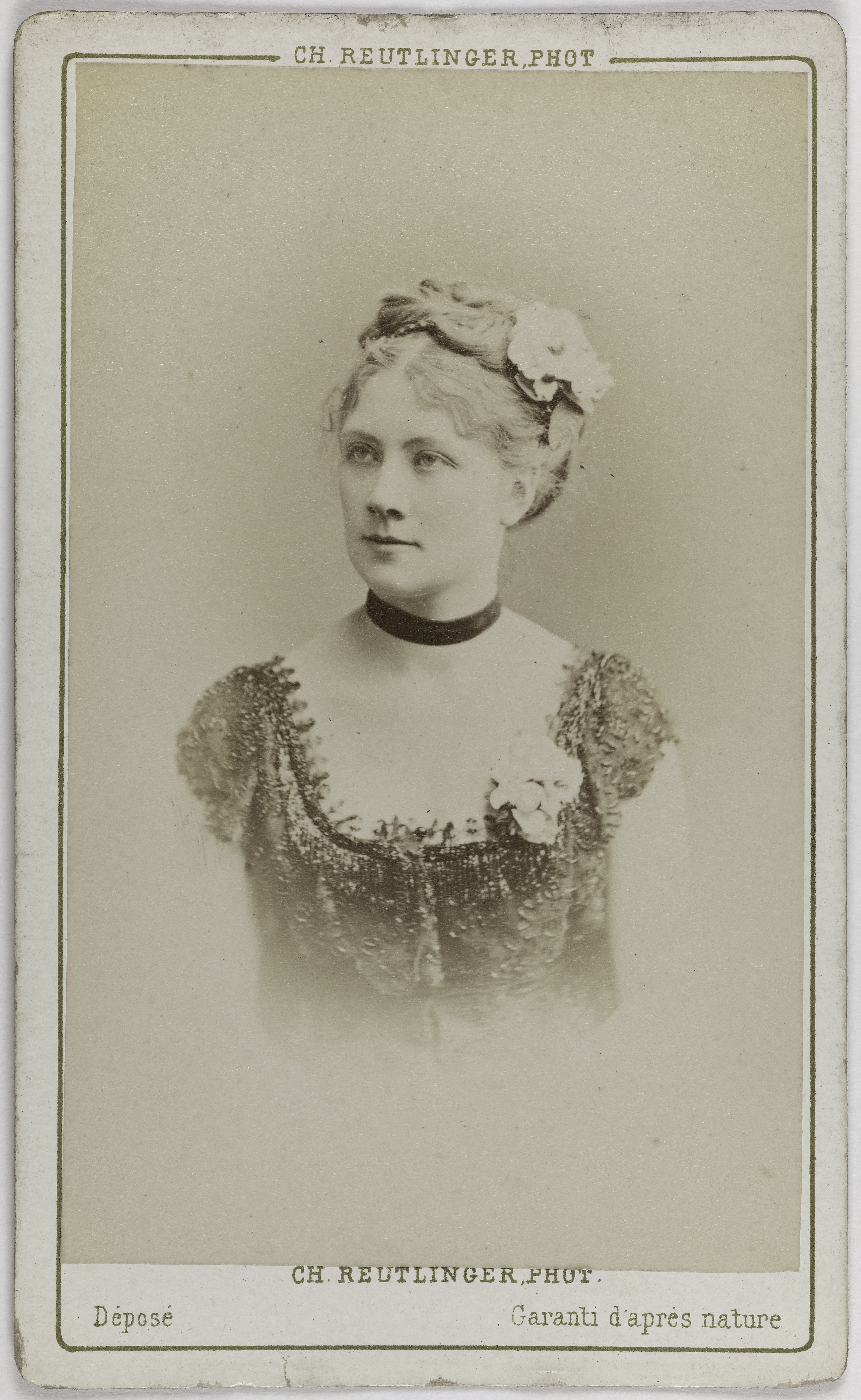 Charles Reutlinger, Portrait de Persoon(s) Isabelle, (actrice)