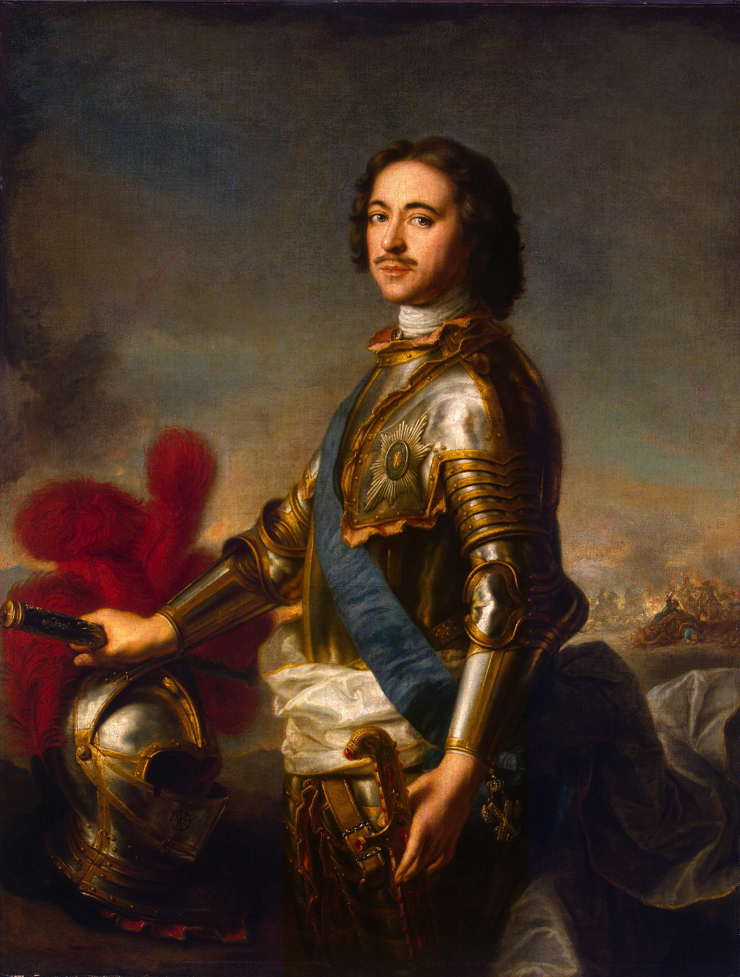 Jean-Marc Nattier, Portrait of Peter I