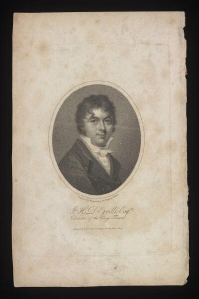 Unknown, Js H D'Egville, Esqr. Director of the King's Theatre