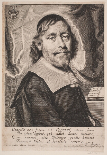 Albert Haelwegh, Eggert Elers. Til ligprædiken