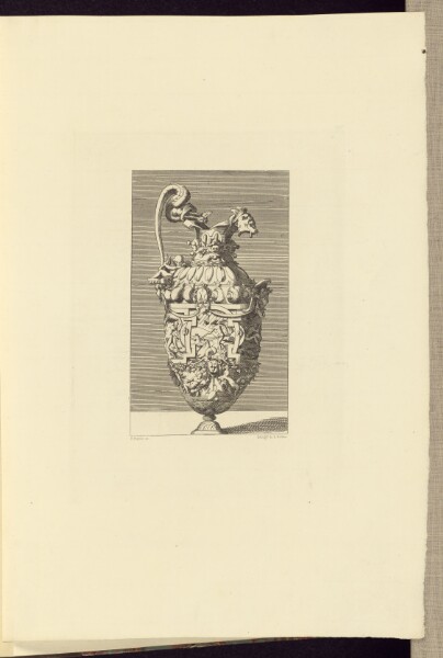 Édouard Baldus, [Design for a Vase by René Boyvin]