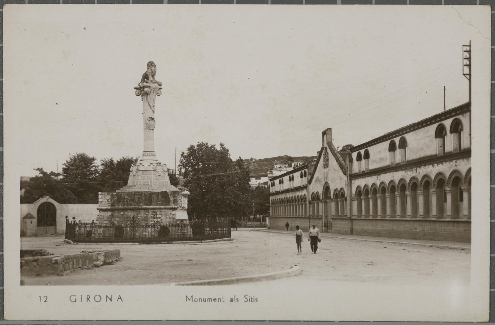 Desconegut, 12 Girona Monument als Sitis