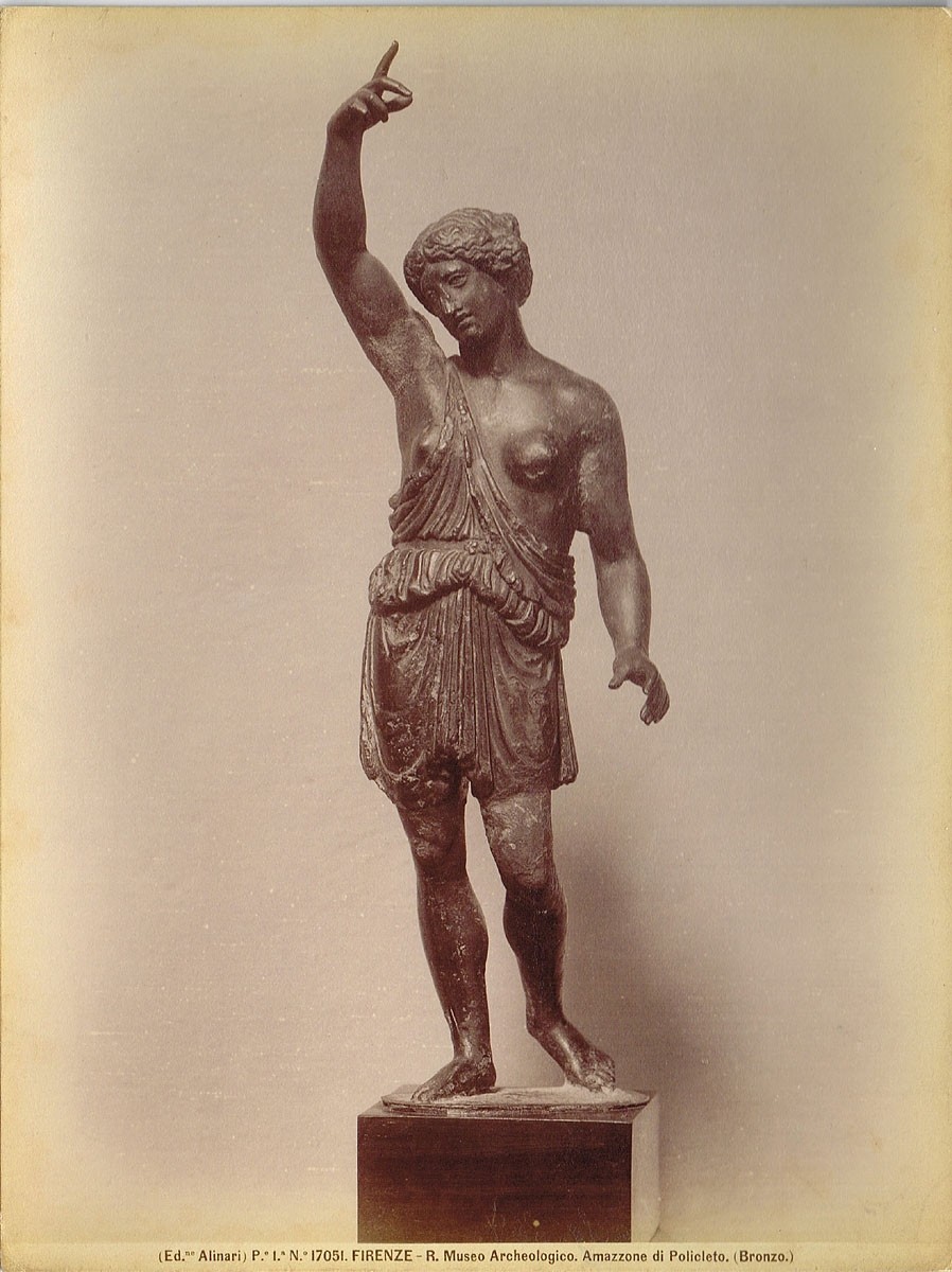 Fratelli Alinari, Amazone von Polyklet, Archäologisches Nationalmuseum, Florenz