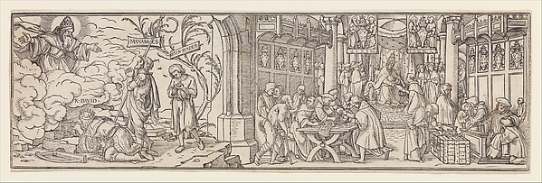 Hans Holbein the Younger, The Selling of Indulgences
