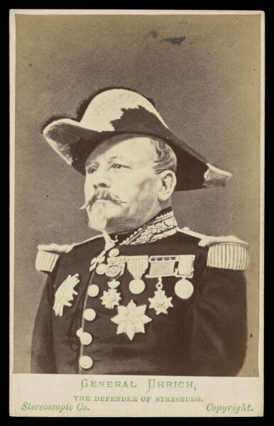 London Stereoscopic and Photographic Company, A portrait of 'General Uhrich'