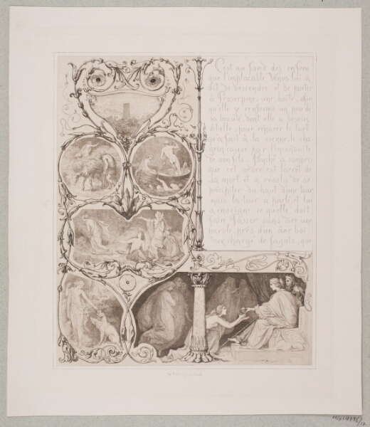 Lorenz Frølich, Illustration nr. 16 til "L`Amour et Psyché"