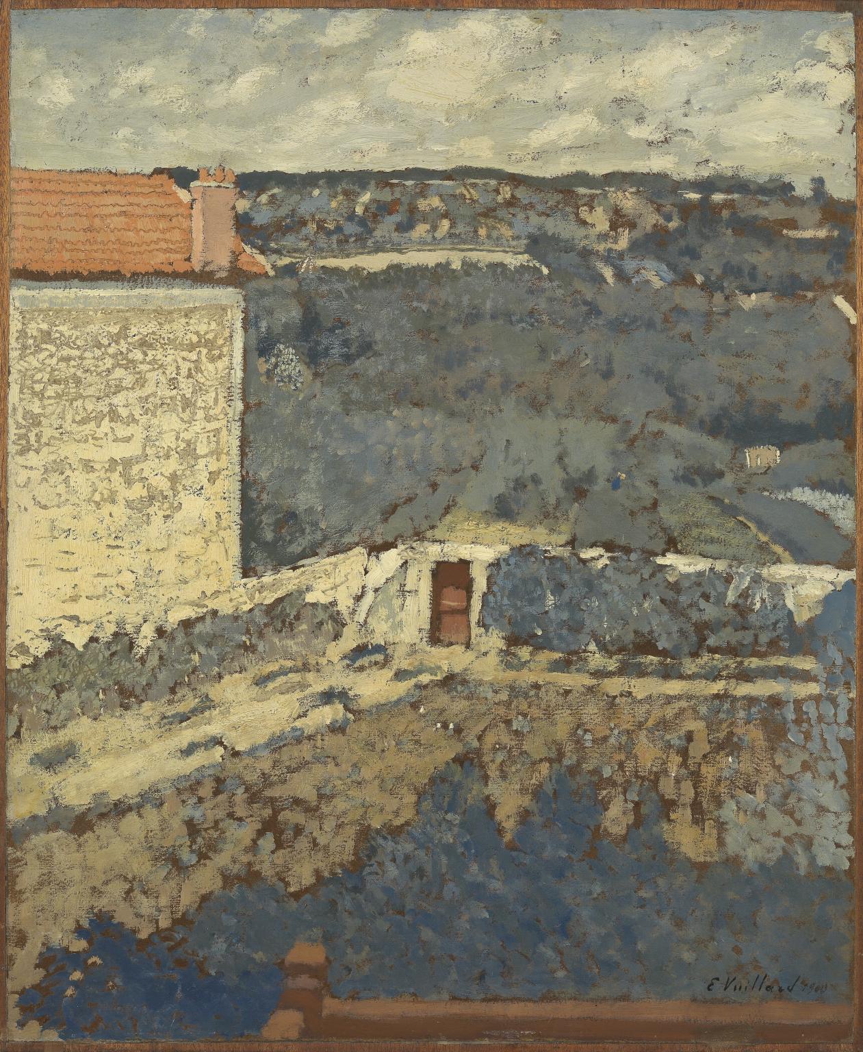 Édouard Vuillard, Landscape - House on the Left