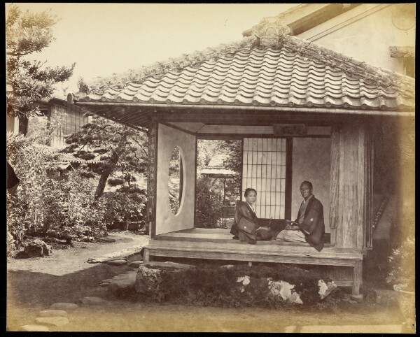Felice Beato, Tea House known as the Tycoons Halting Place