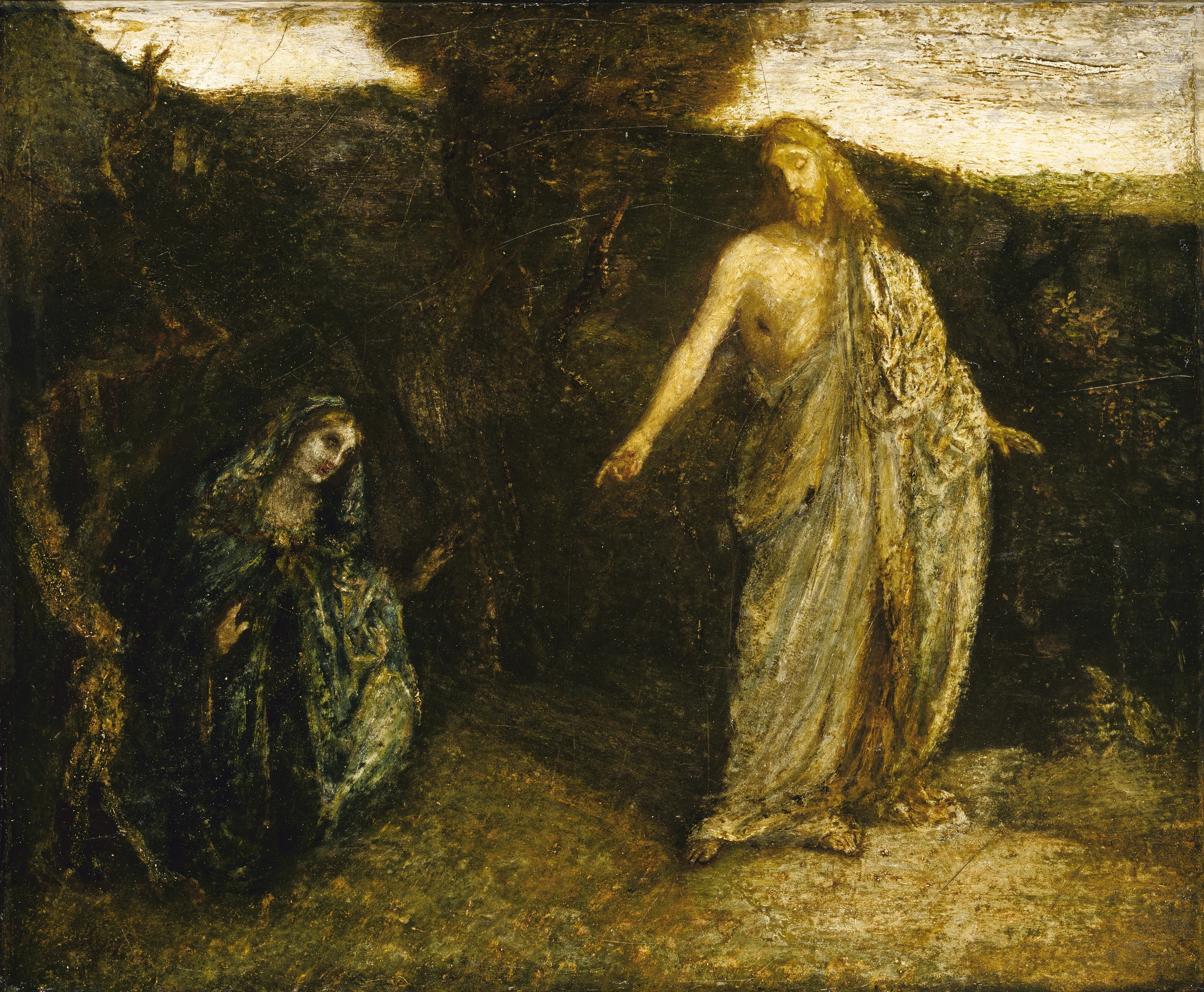 Albert Pinkham Ryder, Christ Appearing to Mary