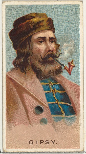 Allen & Ginter, Gypsy, from World's Smokers series (N33) for Allen & Ginter Cigarettes