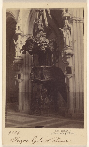 Adolphe Braun, Bruges, Eglise N. Dame.