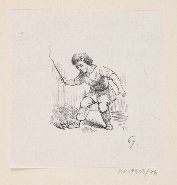 H.P. Hansen, Illustration til "Kjærestefolkene" i H.C. Andersen, "Eventyr og Historier", Bind 1