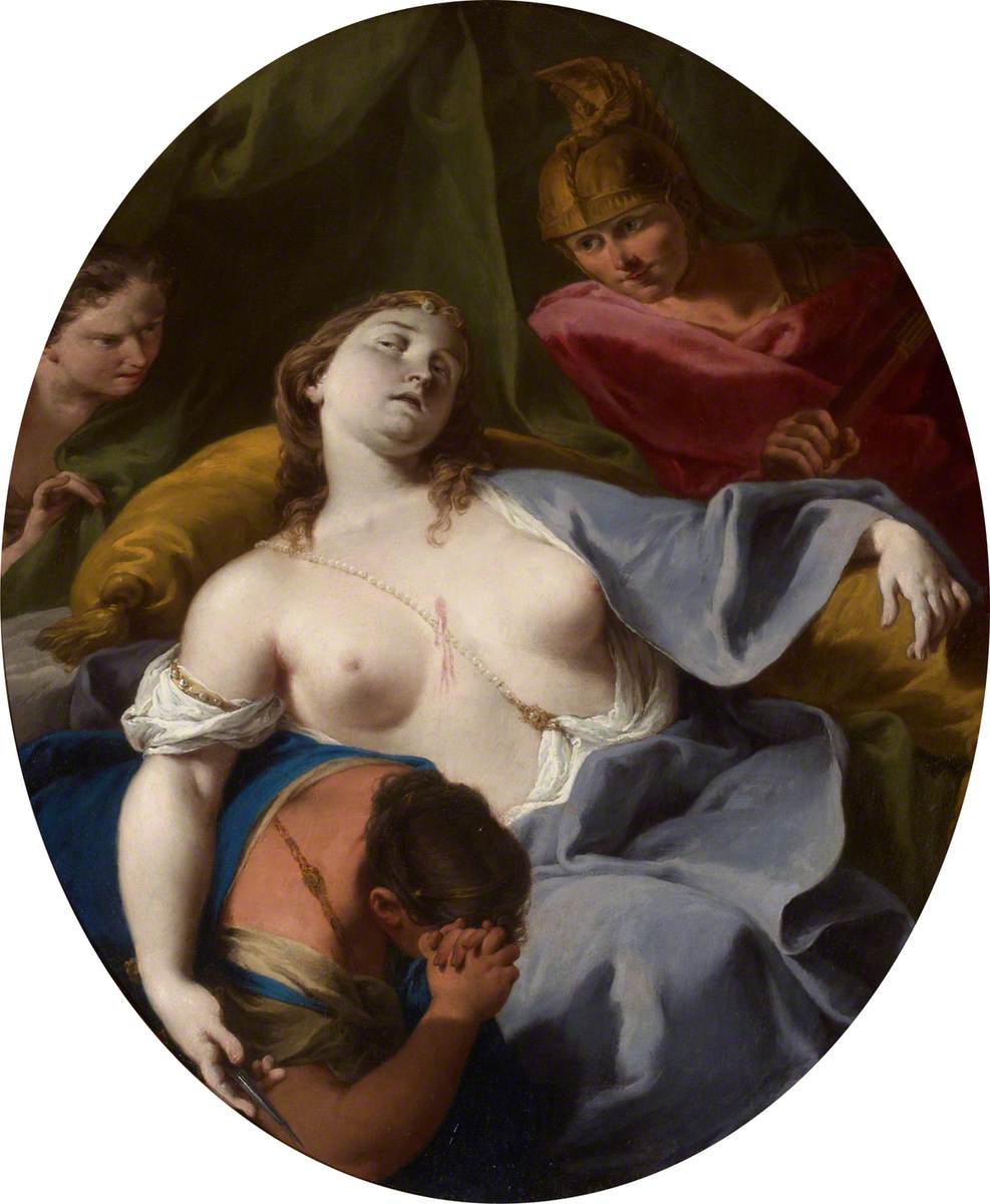 Giambattista Pittoni, Death of Lucretia