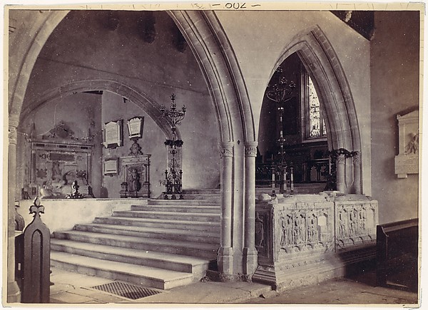 Francis Bedford, Monuments and Chancel Steps, Tenby Church
