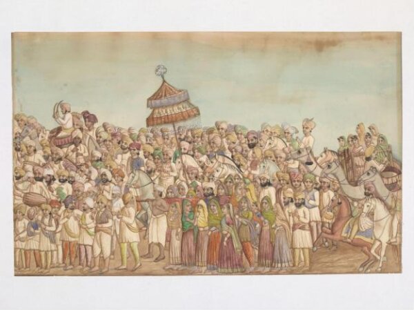 Unknown, Sikh marriage procession