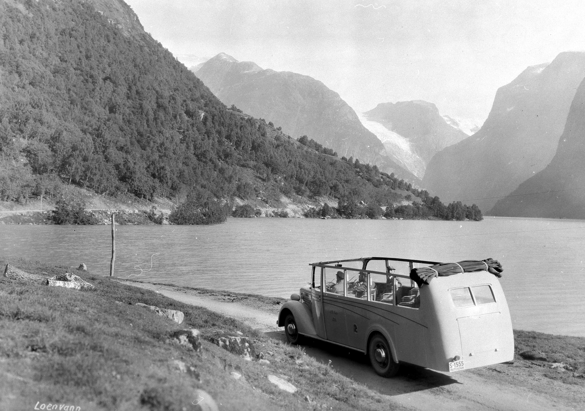 Anders Beer Wilse, Prot: Nordfjord, Loenvann Solskinsbuss