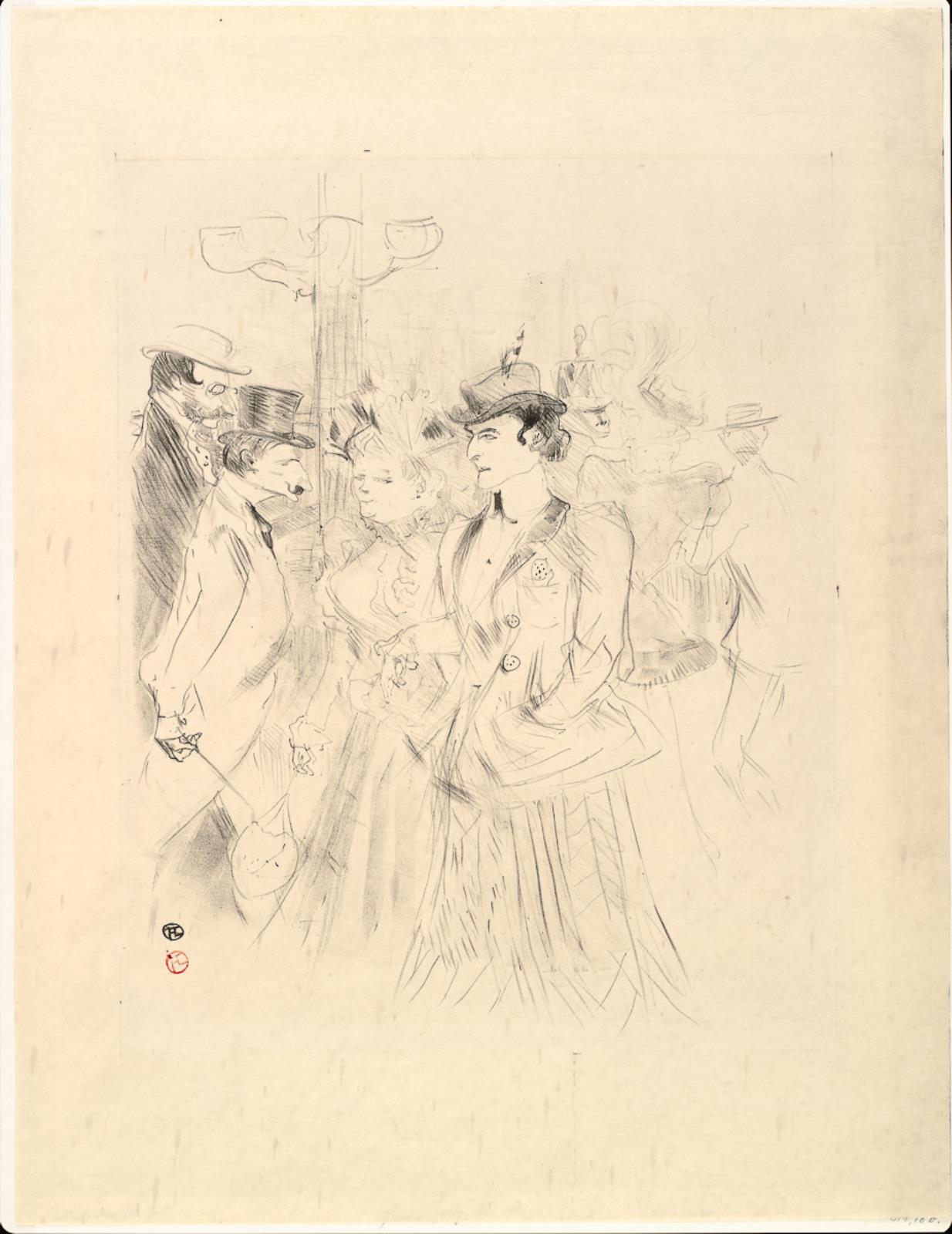 Henri de Toulouse-Lautrec, Promenoir