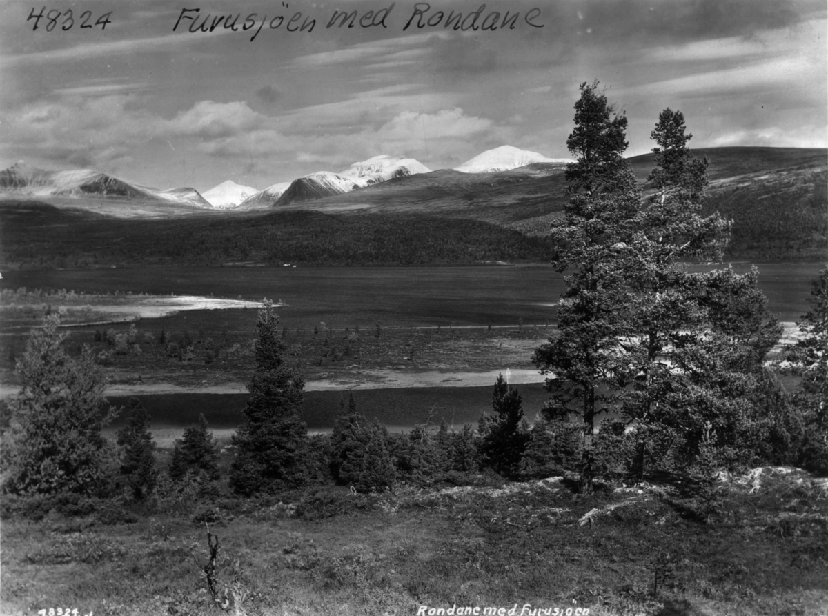 Anders Beer Wilse, Rondane, Furusjoen, Landskap