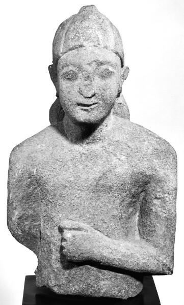 Unknown, Fragmentary Statue of a Male Figure