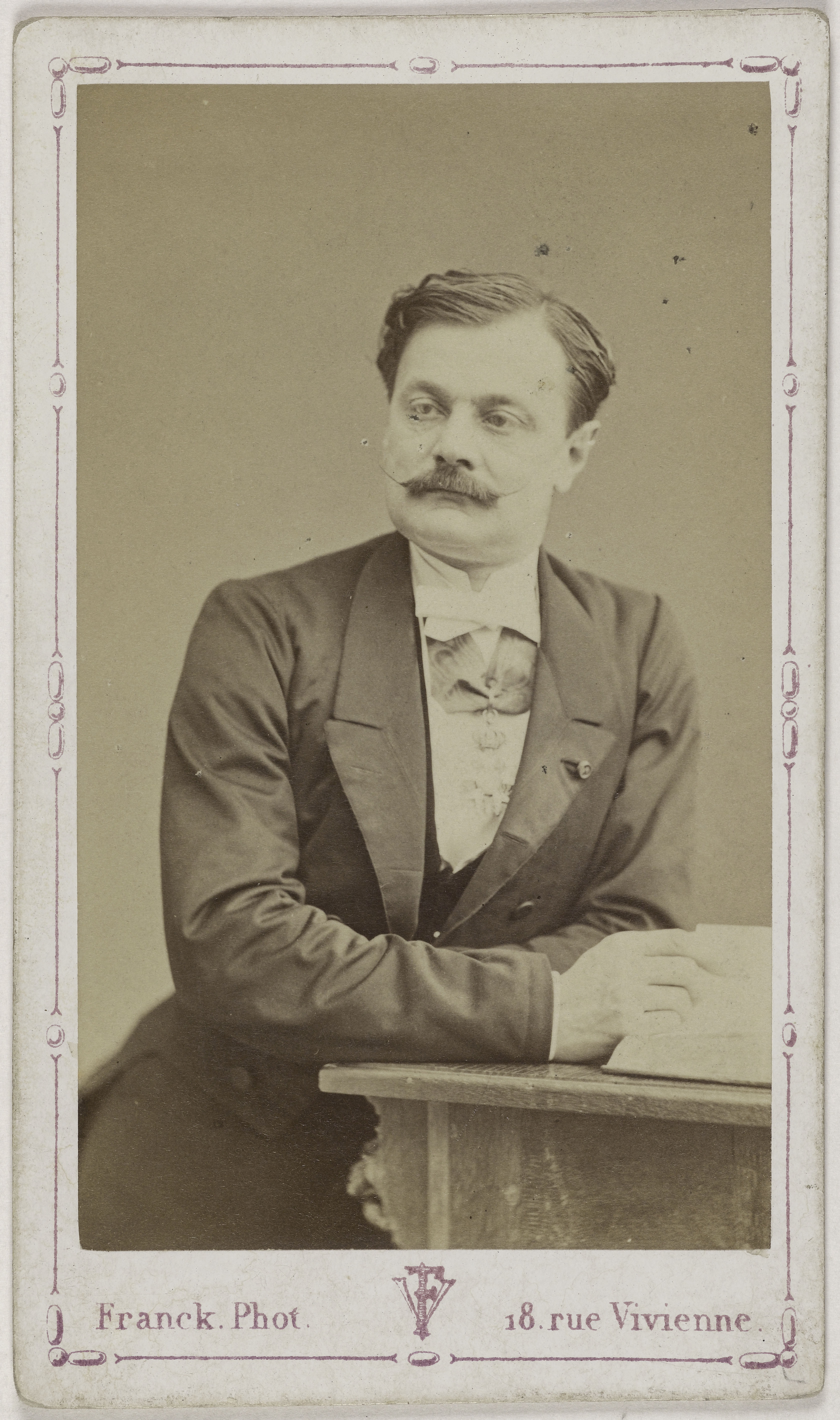 Franck, Portrait du baron Jérôme David (1823-1882), (officier, homme politique)