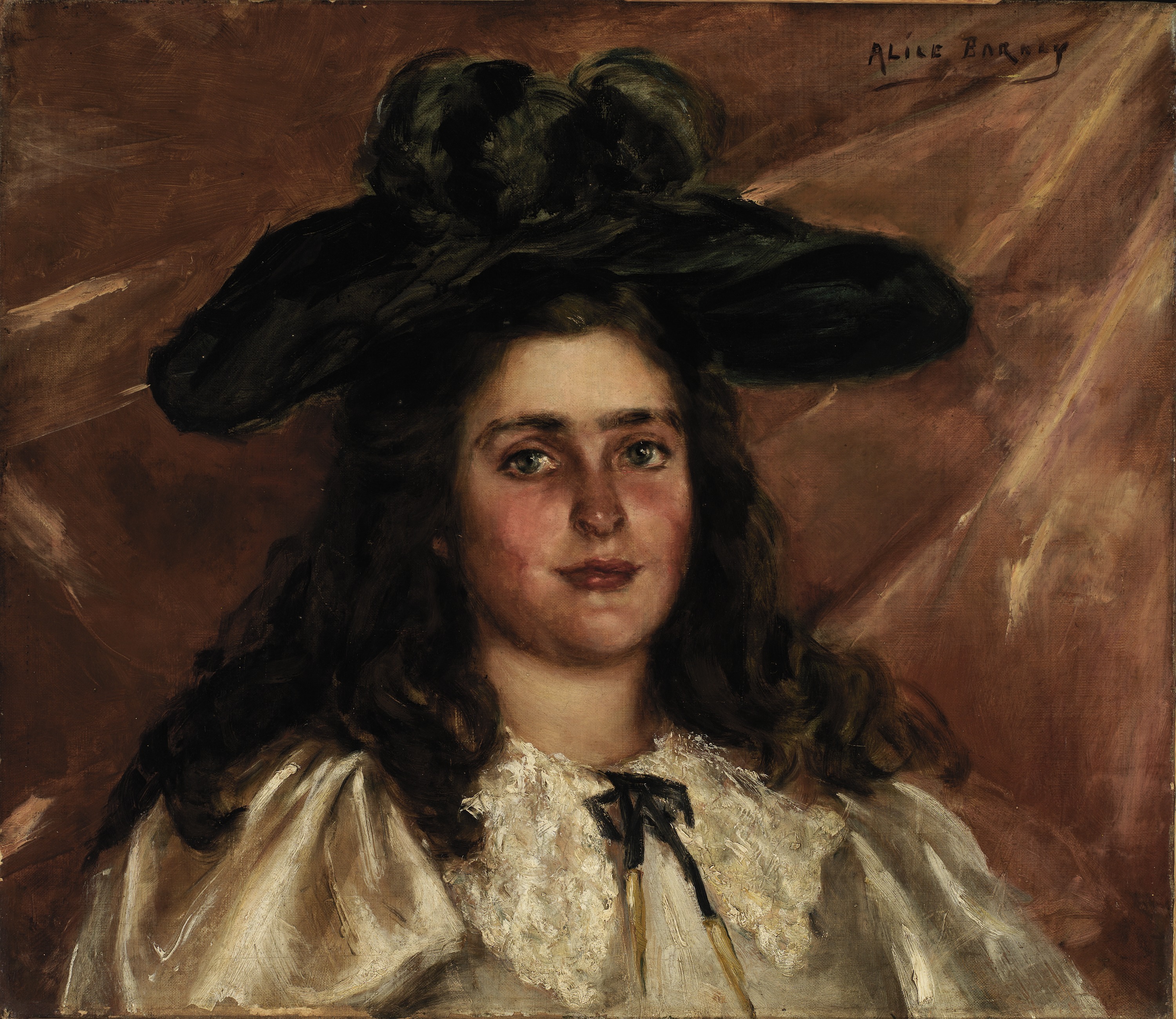 Alice Pike Barney, Laura Alice in Big Hat