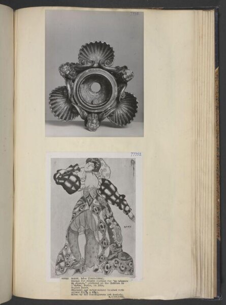 Unknown, Design for a woman's costume in La Légende de Joseph (?)