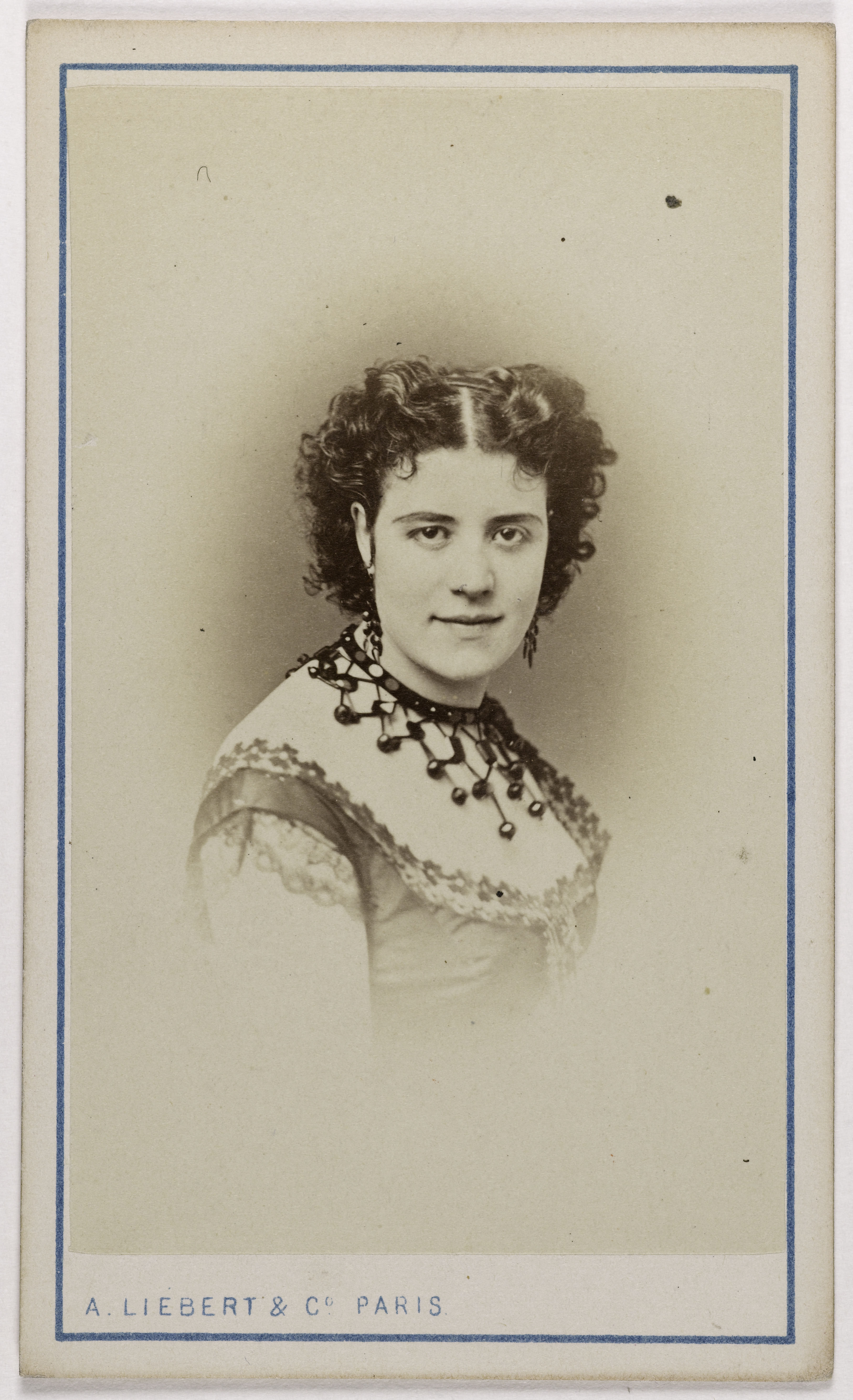 Alphonse Liébert, Portrait de Rosine Bloch (1844-1891) (chanteuse lyrique)