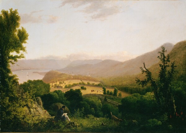 American 19th Century, View at West Point
