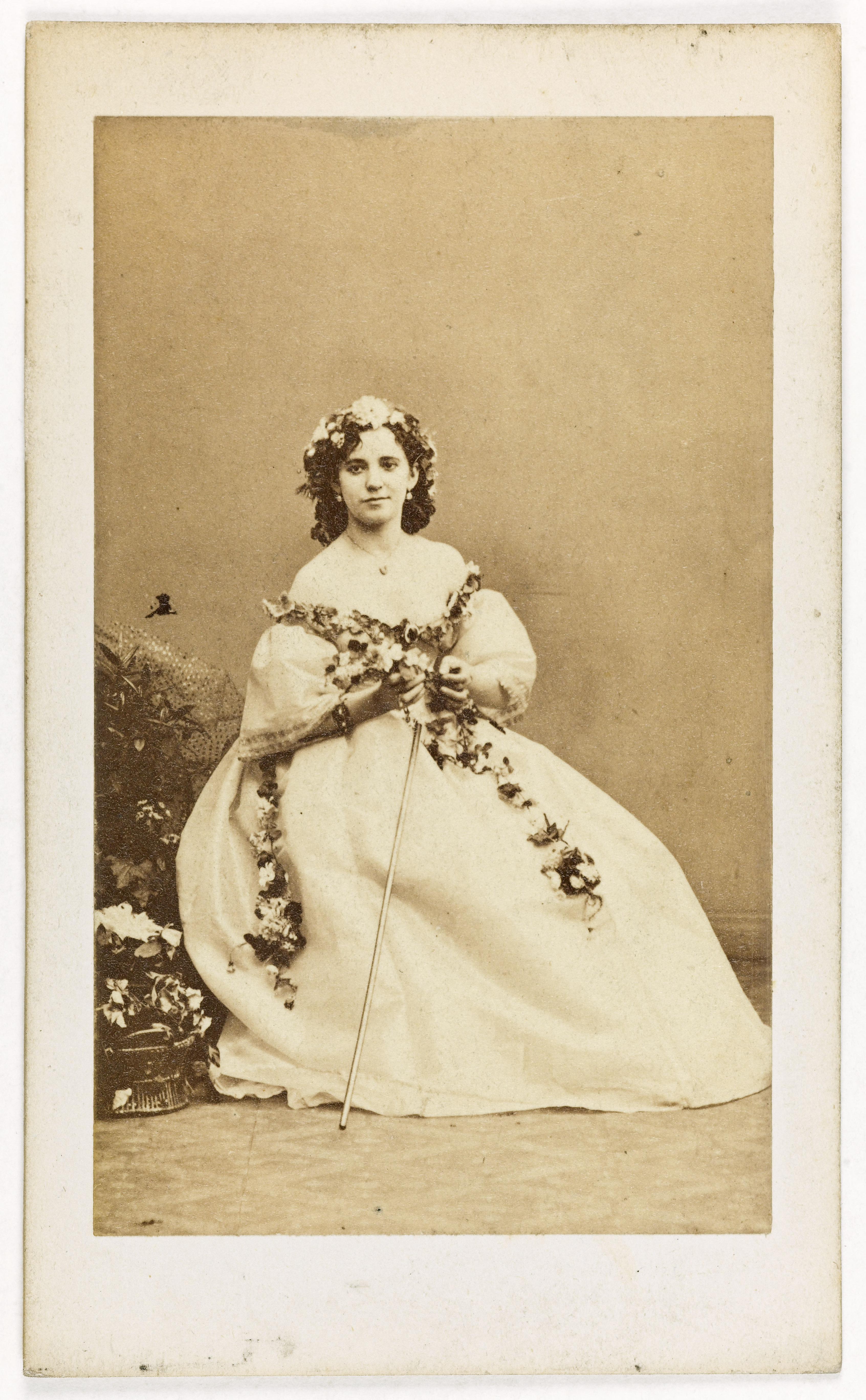 Anonyme, Portrait de Mlle Troisvallets, danseuse