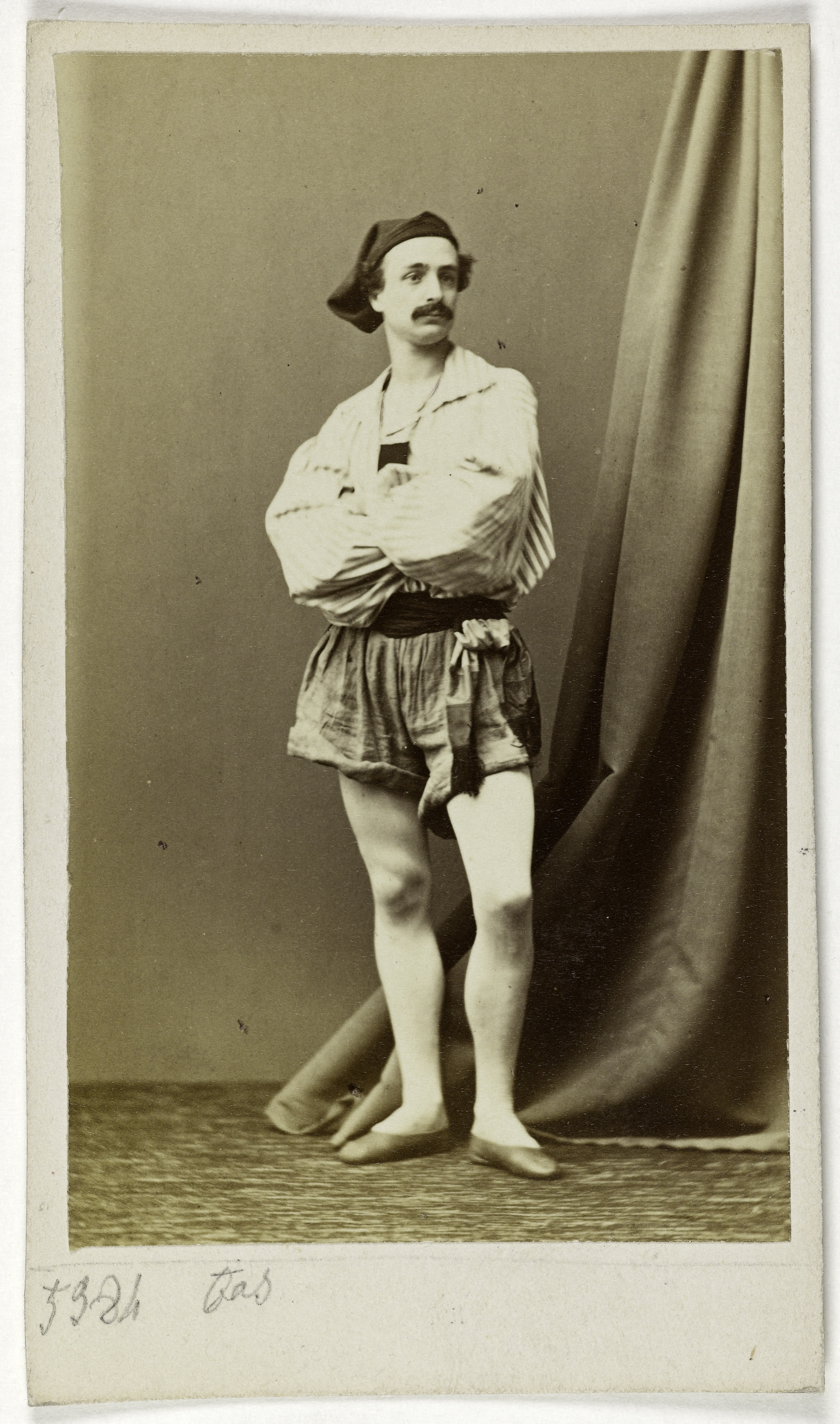 Anonyme, Portrait de Lecerf, (danseur)