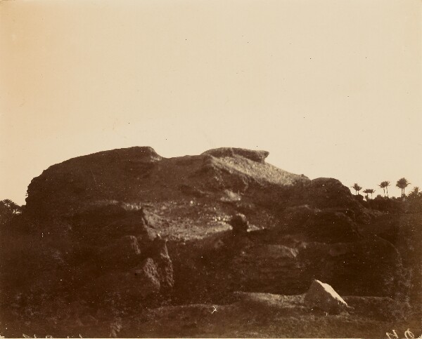 Unknown, [Desert landscape in shadow]