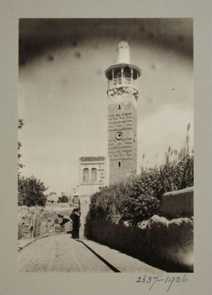 K.A.C. Creswell, Minaret of the Mosque of Nur al-Din, Hama